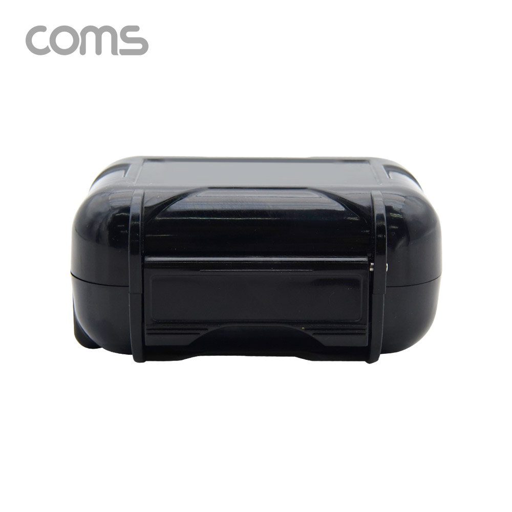 Coms 플라스틱 방수 케이스 / 휴대용 케이스 / Black / 85*70*40 / 충격 방지(충격 흡수 보호 스펀지), 각종 공구 장비 수납 및 보관