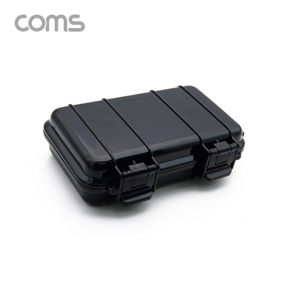 Coms 플라스틱 방수 케이스 / 휴대용 케이스 / Black / 165*100*40 / 충격 방지(충격 흡수 보호 스펀지), 각종 공구 장비 수납 및 보관
