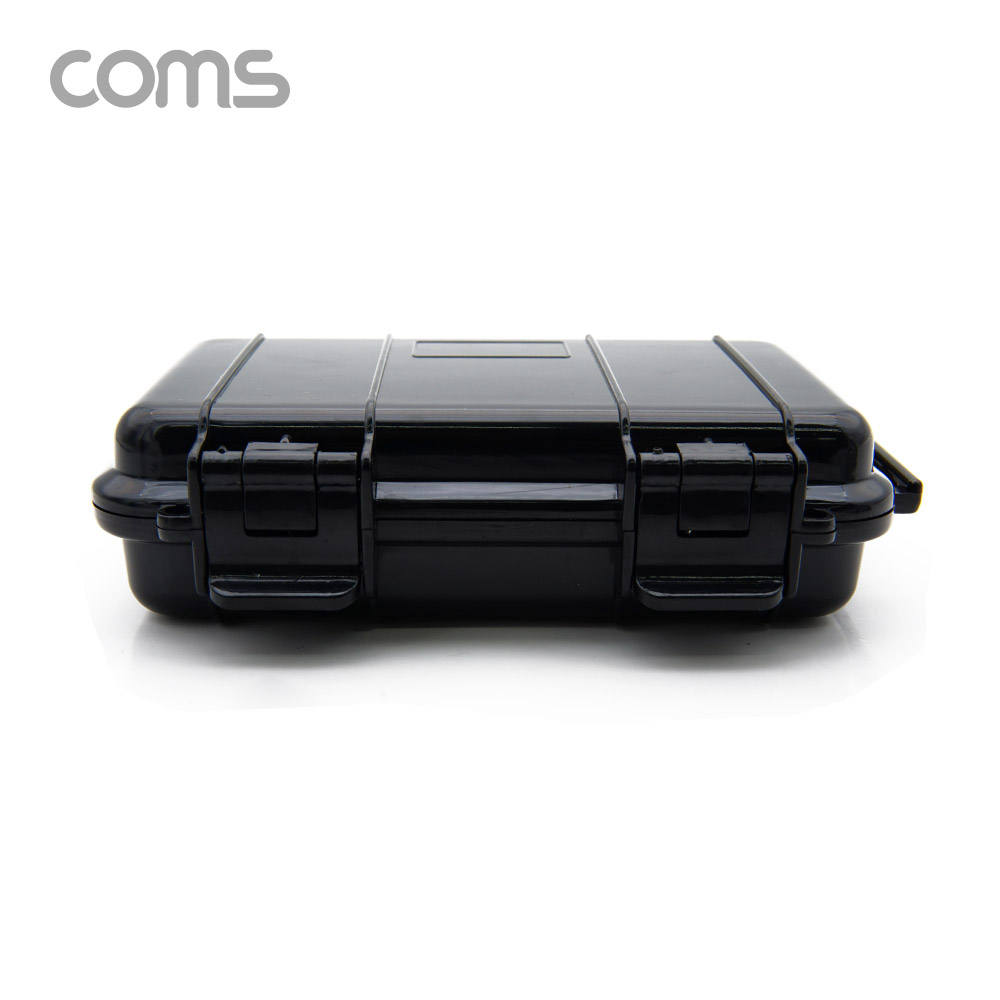 Coms 플라스틱 방수 케이스 / 휴대용 케이스 / Black / 165*100*40 / 충격 방지(충격 흡수 보호 스펀지), 각종 공구 장비 수납 및 보관