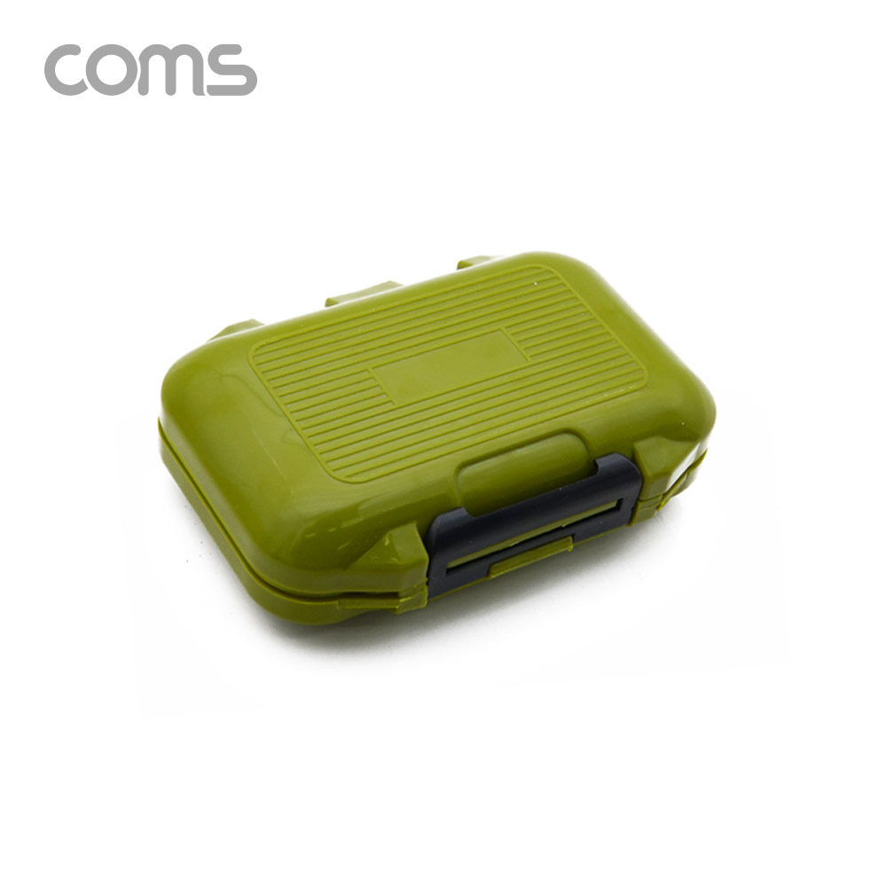 Coms 미니 공구함 케이스 12칸 / 툴박스 / 다용도 / 117x85mm / 분배(분할) 정리박스, 보관 케이스(비즈, 알약, 공구, 메모리카드 등), 수납함