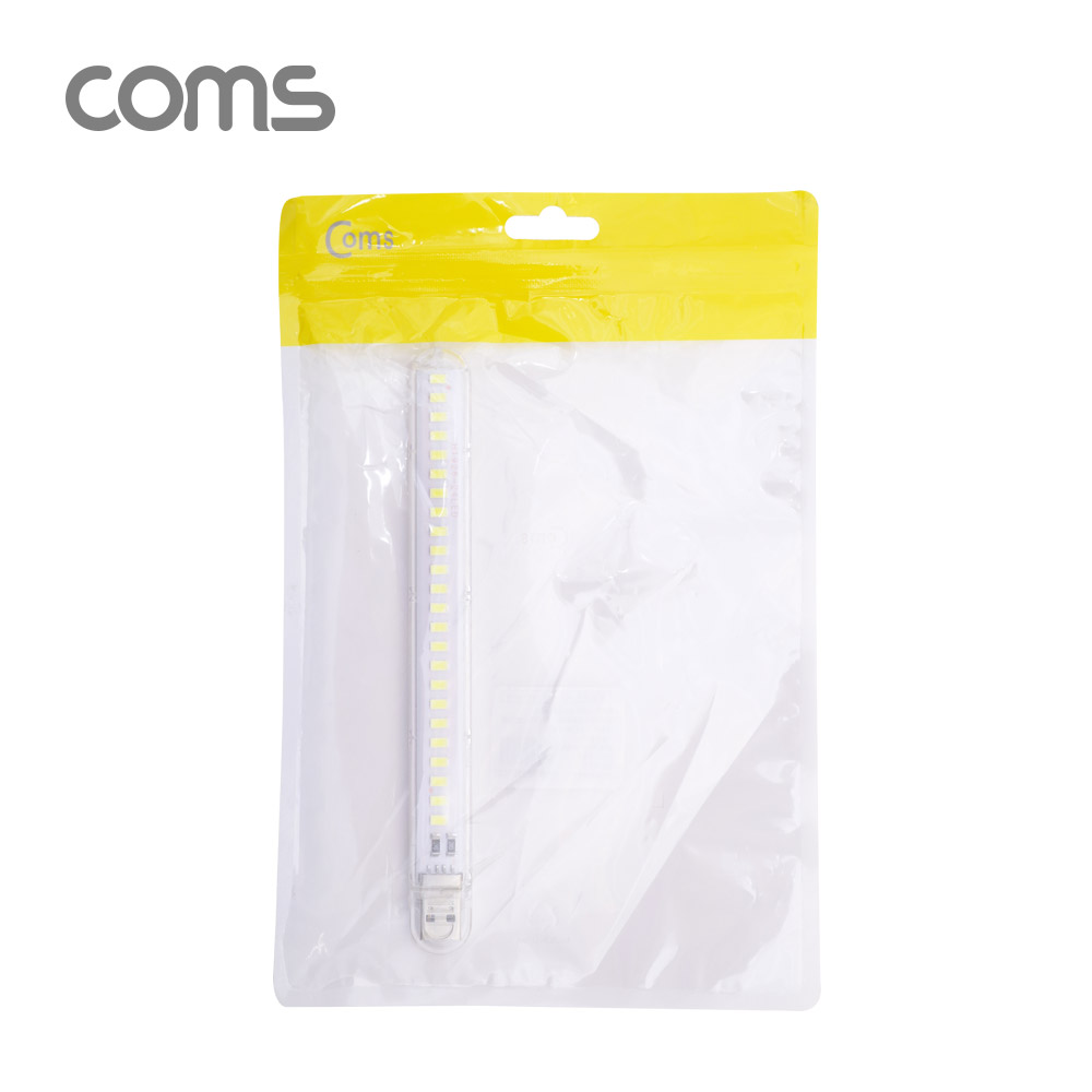Coms USB LED 램프(스틱), 18cm 24 LED / White / 후레쉬(손전등), 랜턴, 휴대용(독서등, 학습용, 탁상용 조명)