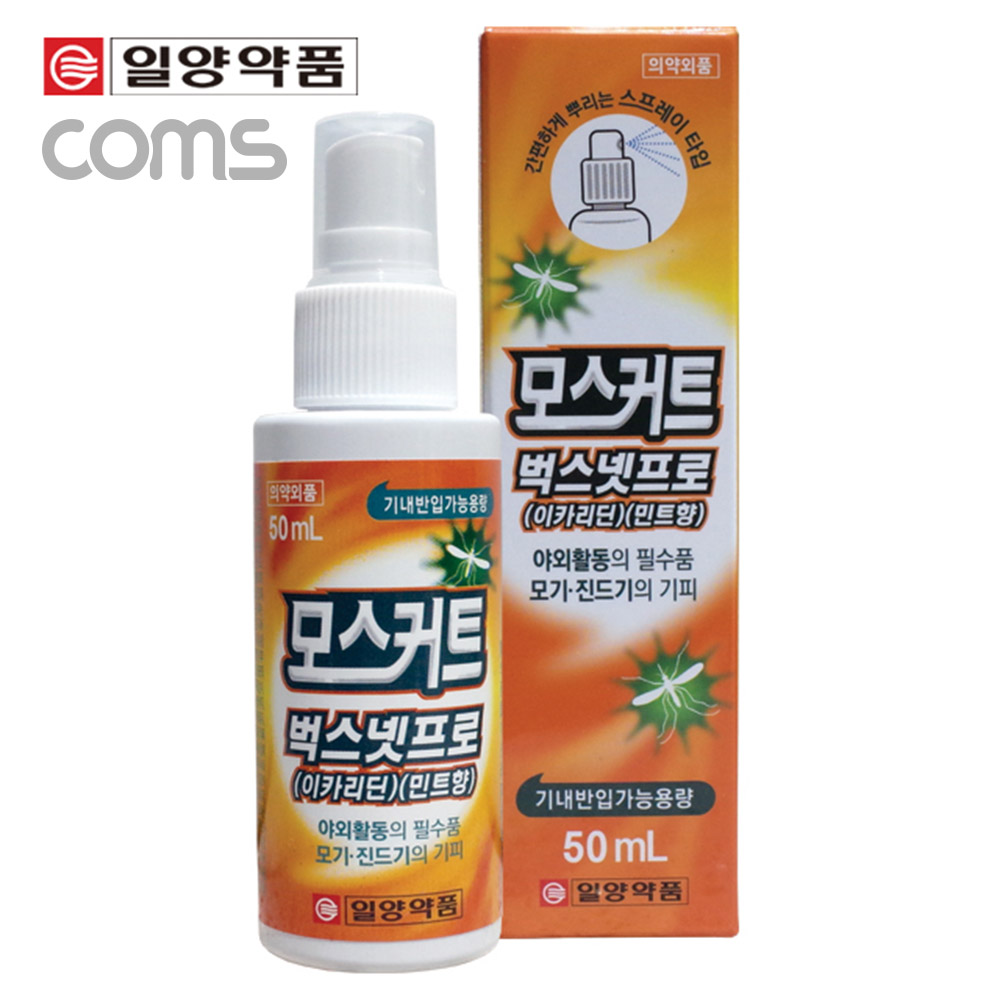 Coms 일양 모스커트 50mL, 모기 진드기 기피
