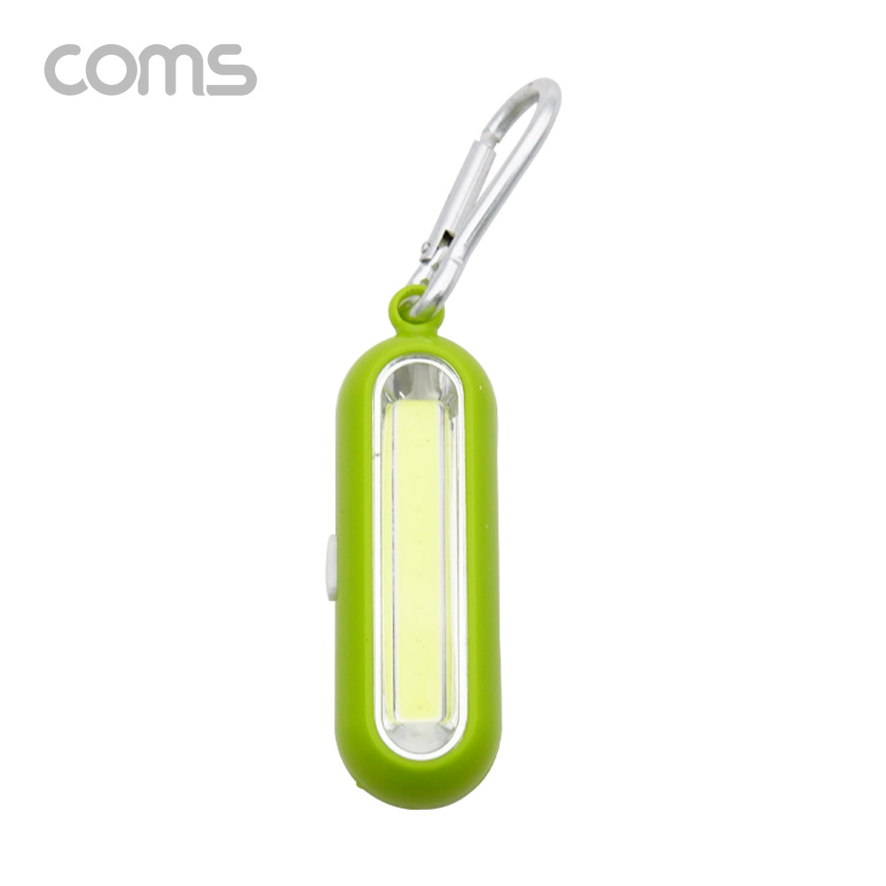 Coms 휴대용 LED 램프 / 고리(걸이) / 미니 램프 / Green / 휴대용 비상 조명 / 후레쉬 라이트 / 야간 활동(등산, 레저, 캠핑, 낚시 등)