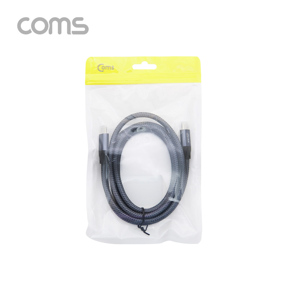 Coms USB 3.1 Type C PD 케이블 1.5M 100W GEN2 10Gbps C타입 to C타입