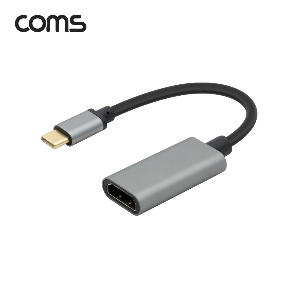 Coms USB 3.1(Type C) to HDMI 변환 케이블 15cm, 4K@30Hz, Type C M/HDMI F
