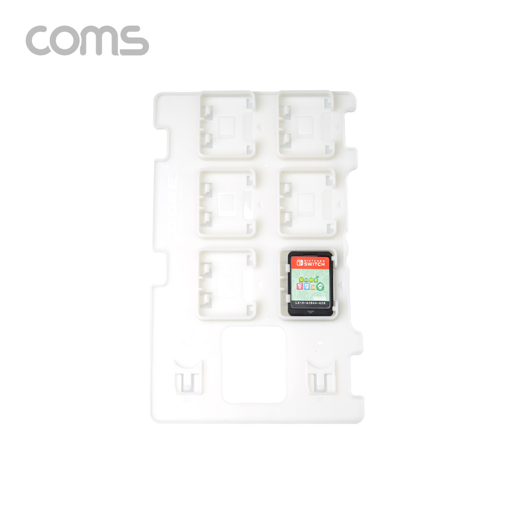 Coms 닌텐도 스위치 보호 키트 세트 / 보호 필름 / 파우치 / 먼지 방지 / 카드 수납