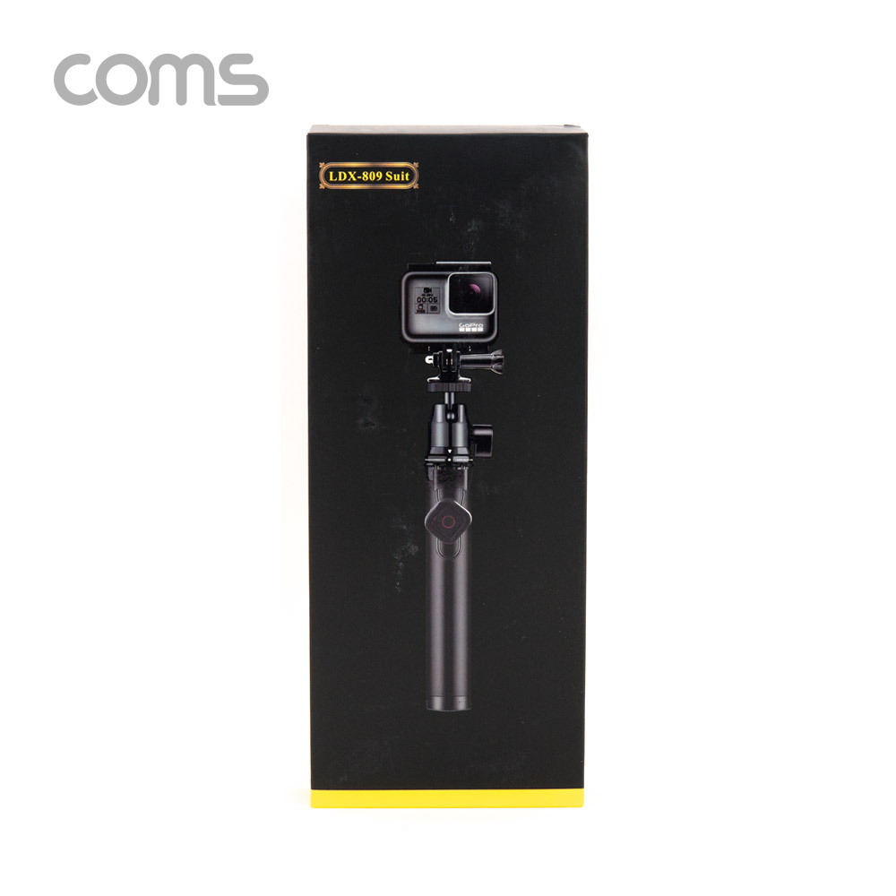 Coms 액션캠 길이 조절 셀카봉 / 스마트폰 셀카봉 / 삼각대 / 거치대 / 6단 조절