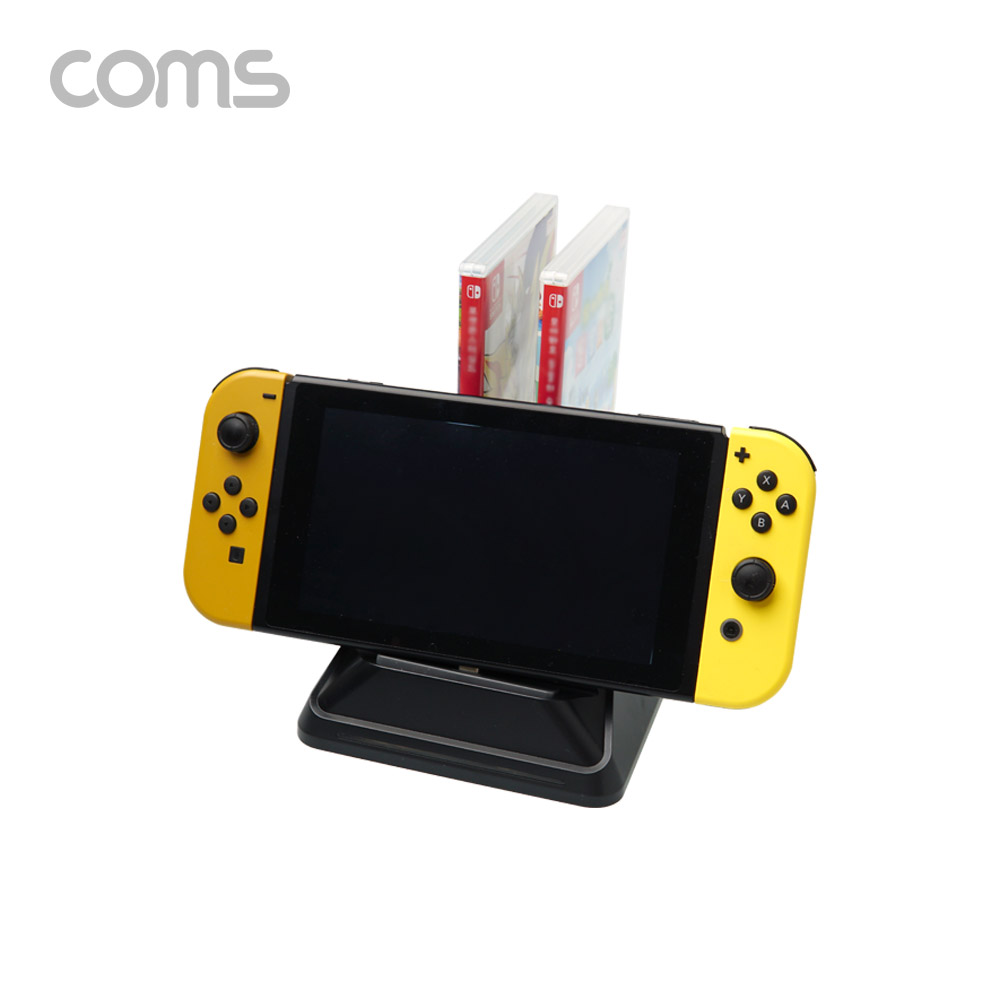 Coms 닌텐도 스위치 충전 스탠드 / 차징 스탠드 / 충전 거치대 / 게임 패키지 수납