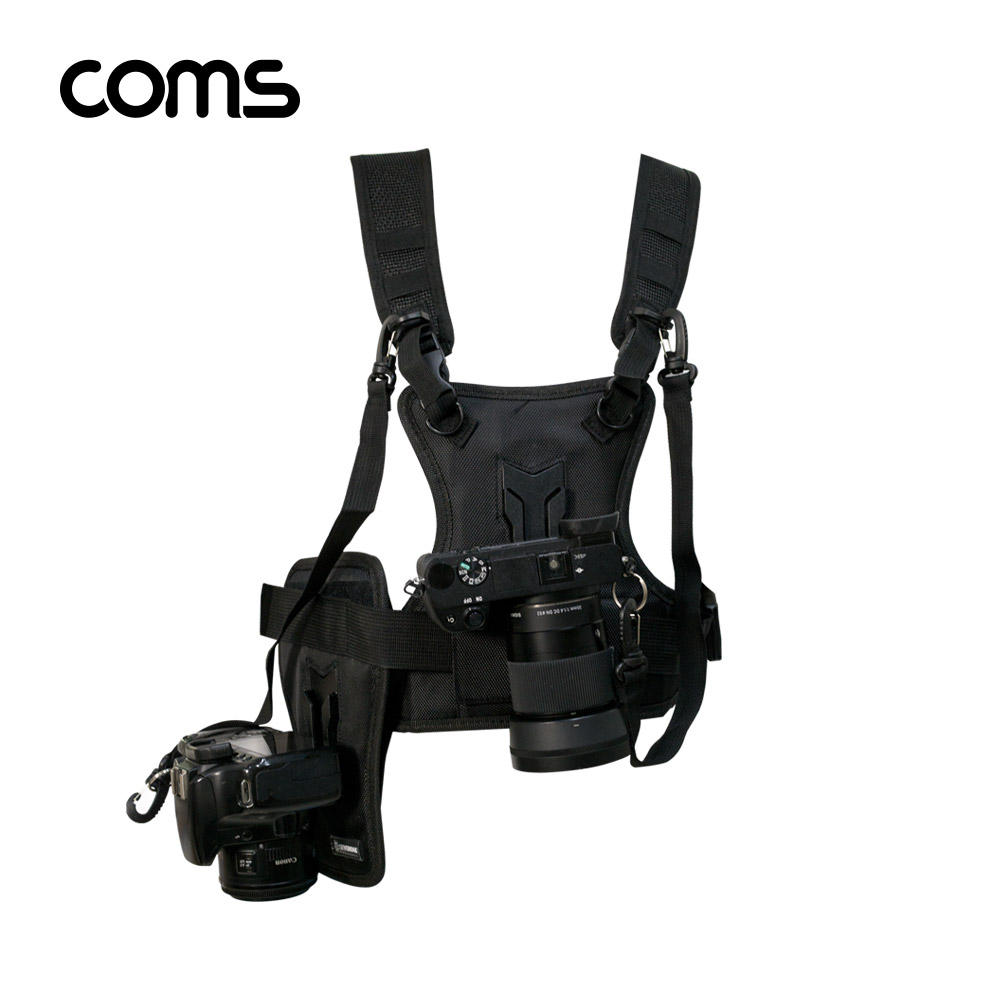 Coms 2 in 1 카메라 촬영 조끼 / 스트랩 / 하네스 / 야외 사진 촬영
