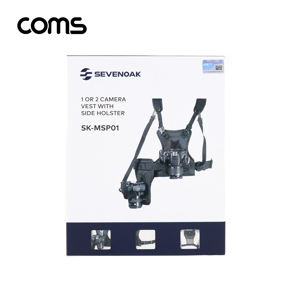 Coms 2 in 1 카메라 촬영 조끼 / 스트랩 / 하네스 / 야외 사진 촬영