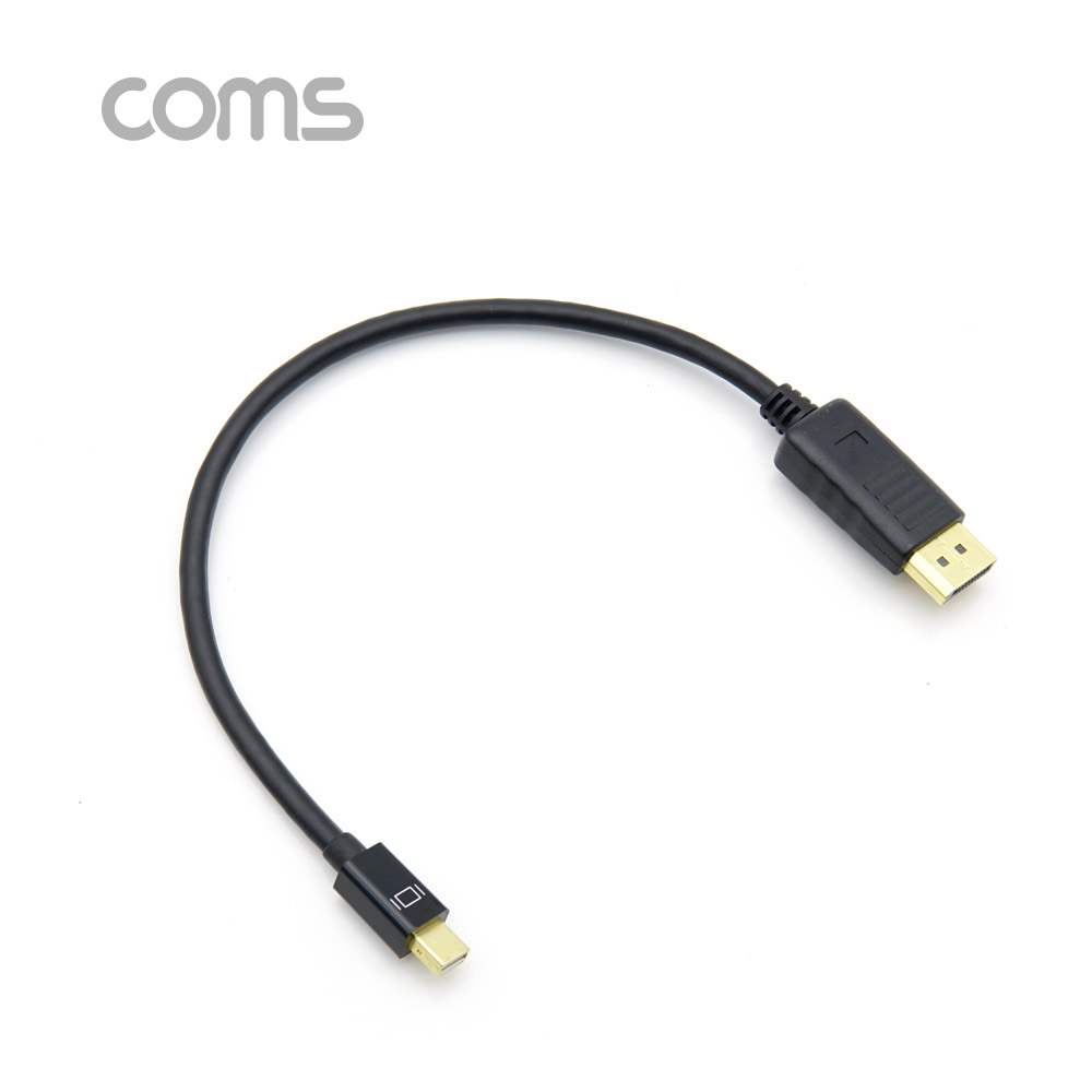 Coms 디스플레이 포트 젠더 변환 DP(M) / Mini DP(M) 30cm