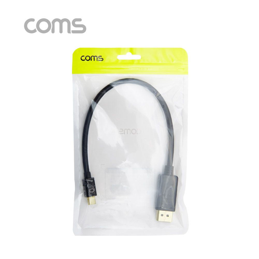 Coms 디스플레이 포트 젠더 변환 DP(M) / Mini DP(M) 30cm