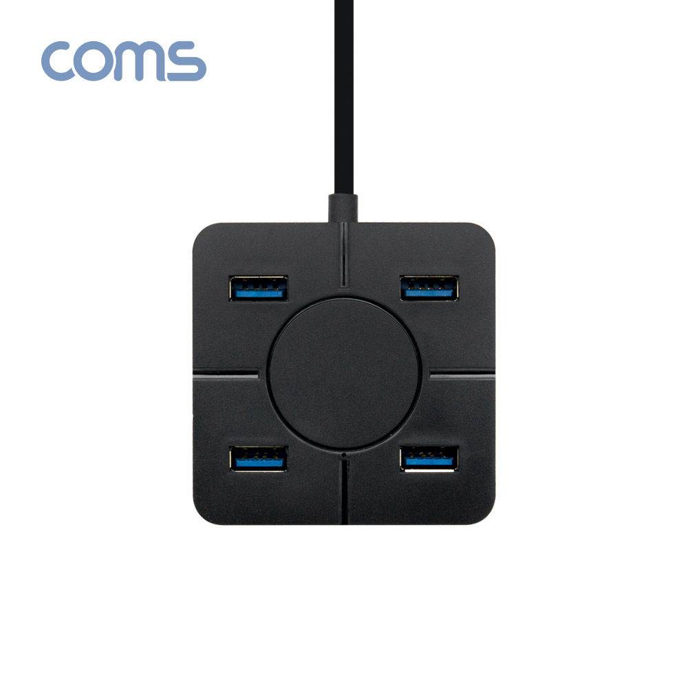 Coms USB 3.0 4포트 허브 / 무전원 / 3.0 4Port