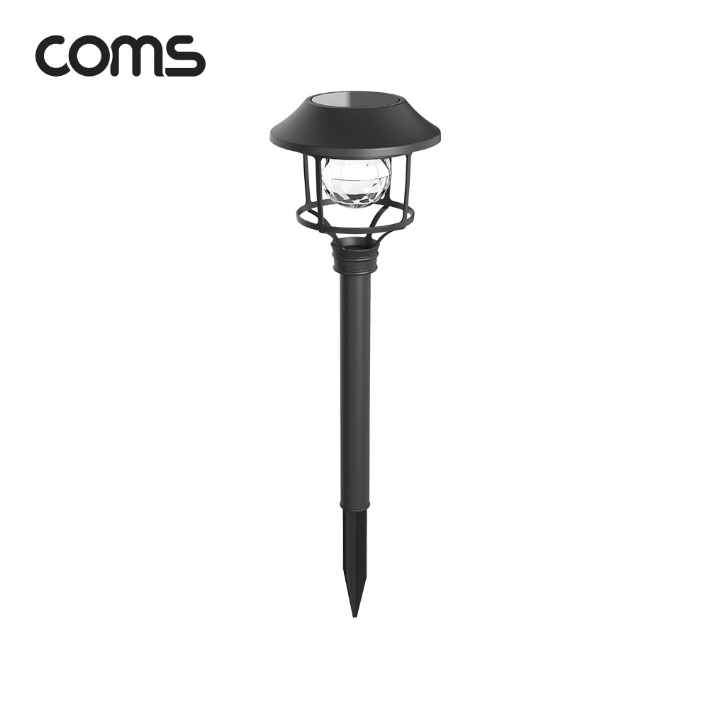 Coms 태양광 LED 정원등 / 6LED 6가지 멀티컬러 조명