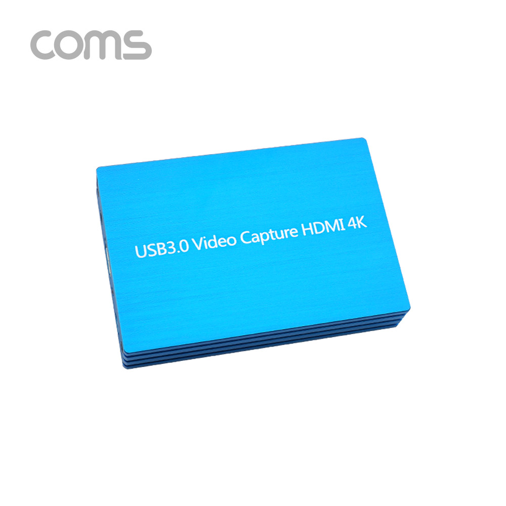 Coms USB 3.0 to HDMI 2.0 4K 캡쳐 장치 / UHD 4K2K 입력지원 / 1080P@60Hz