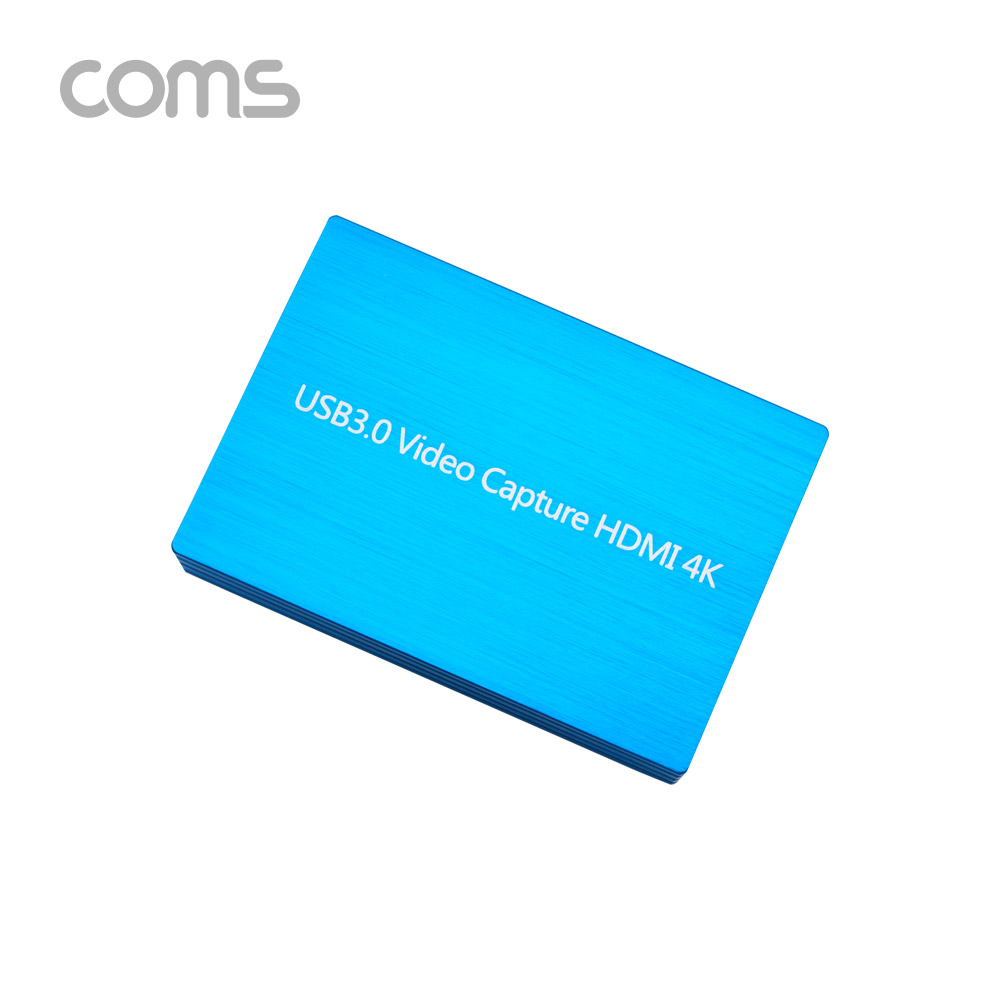 Coms USB 3.0 to HDMI 2.0 4K 캡쳐 장치 / UHD 4K2K 입력지원 / 1080P@60Hz