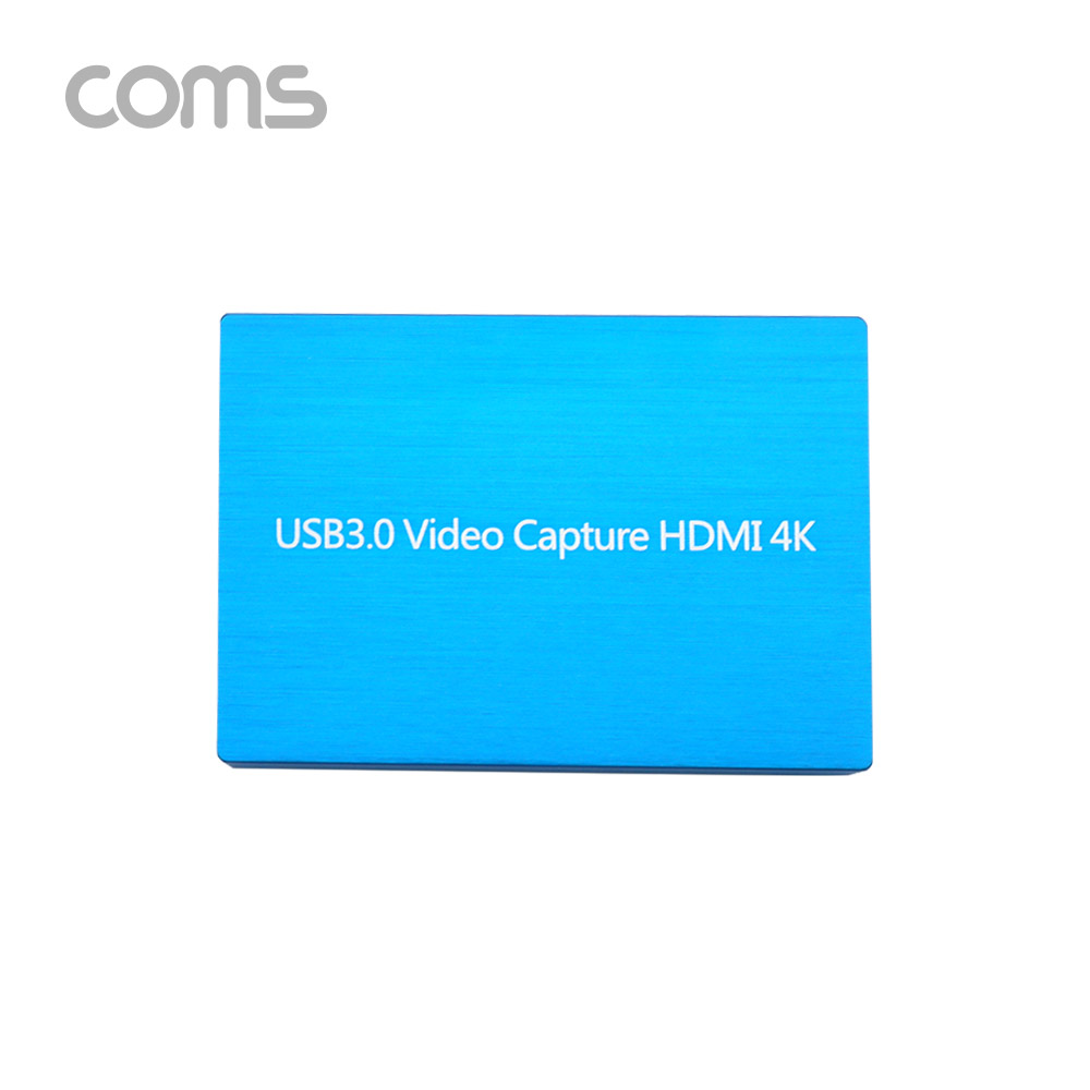 Coms USB 3.0 to HDMI 2.0 4K 캡쳐 장치 / UHD 4K2K 입력지원 / 1080P@60Hz