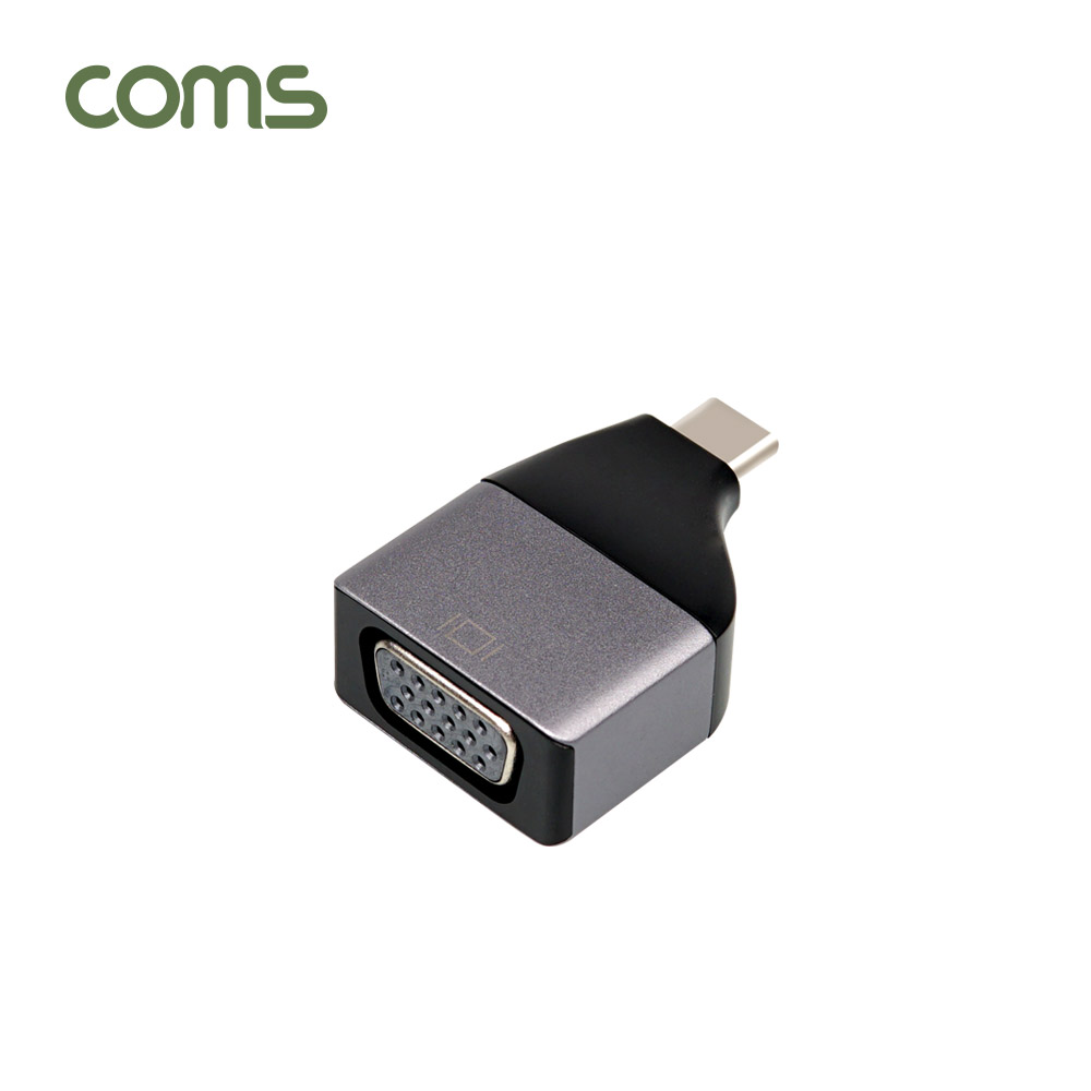 Coms USB 3.1(Type C) to VGA 컨버터 / 변환 젠더 / D-SUB / RGB