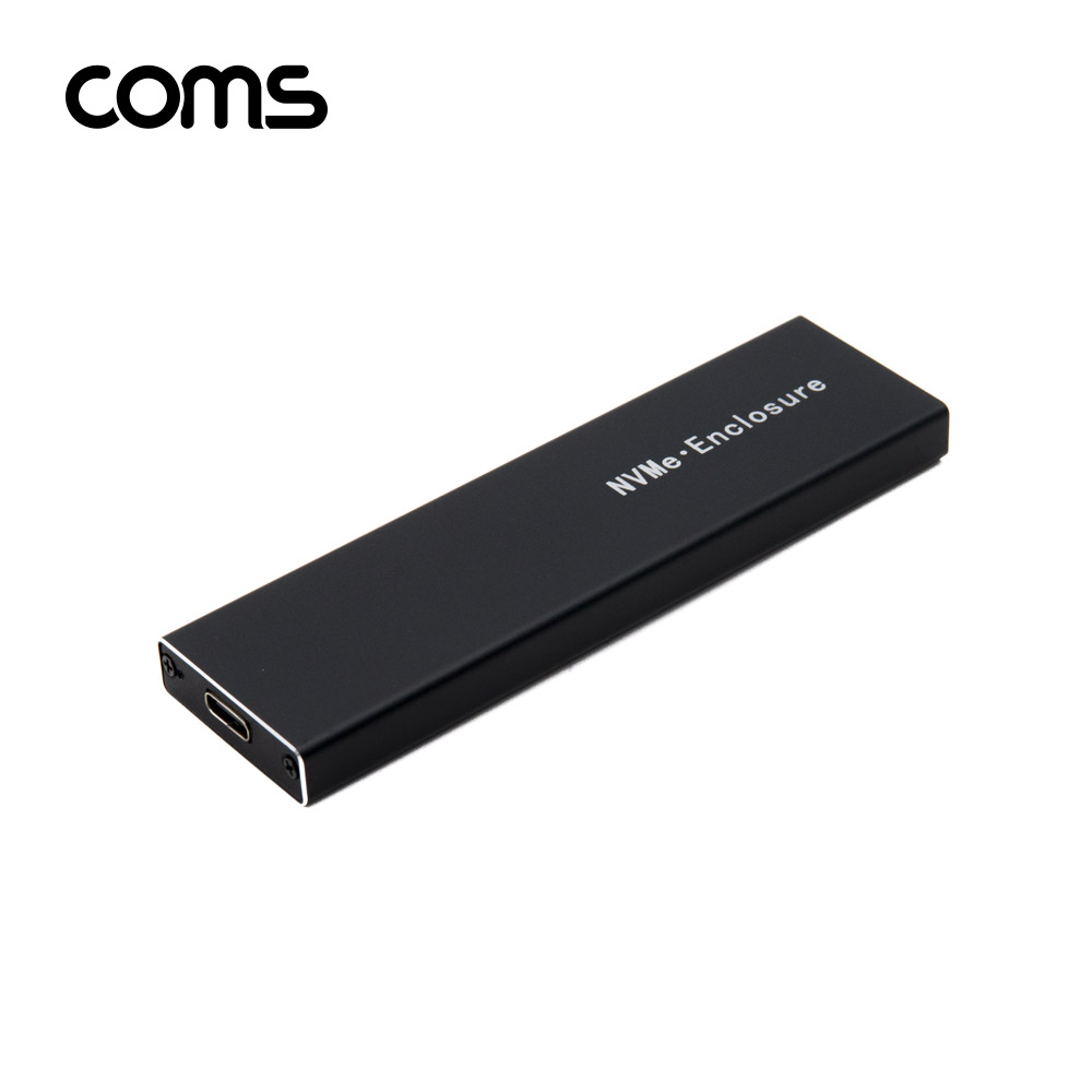 Coms Type C to M.2 NVMe SSD 외장케이스