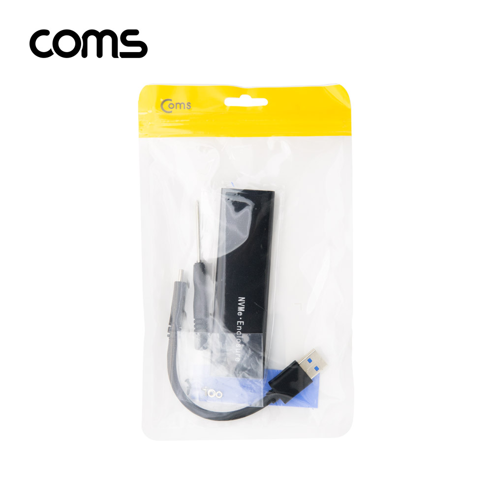 Coms Type C to M.2 NVMe SSD 외장케이스
