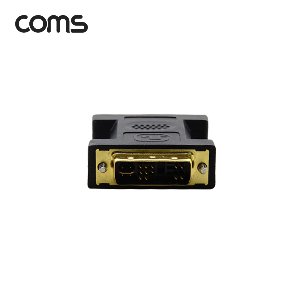 Coms DVI/VGA 젠더 / M/F / DVI-A (12+5) / Single