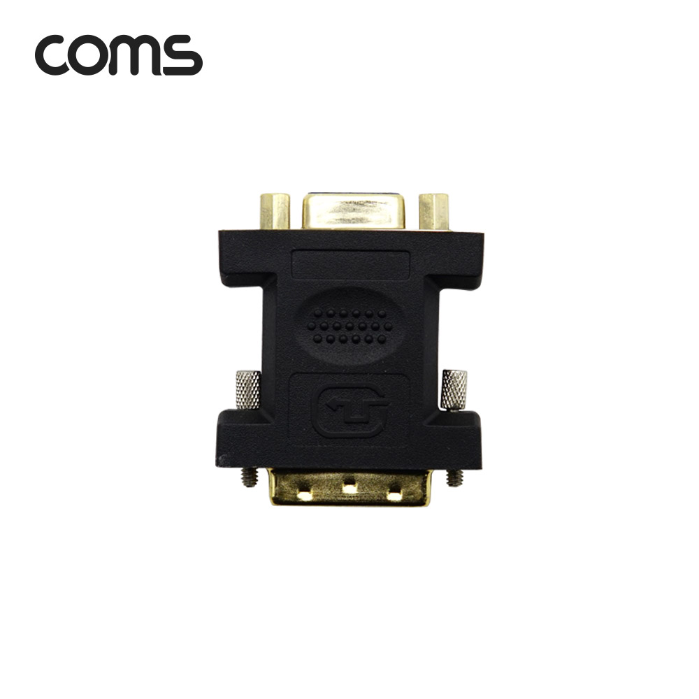 Coms DVI/VGA 젠더 / M/F / DVI-A (12+5) / Single
