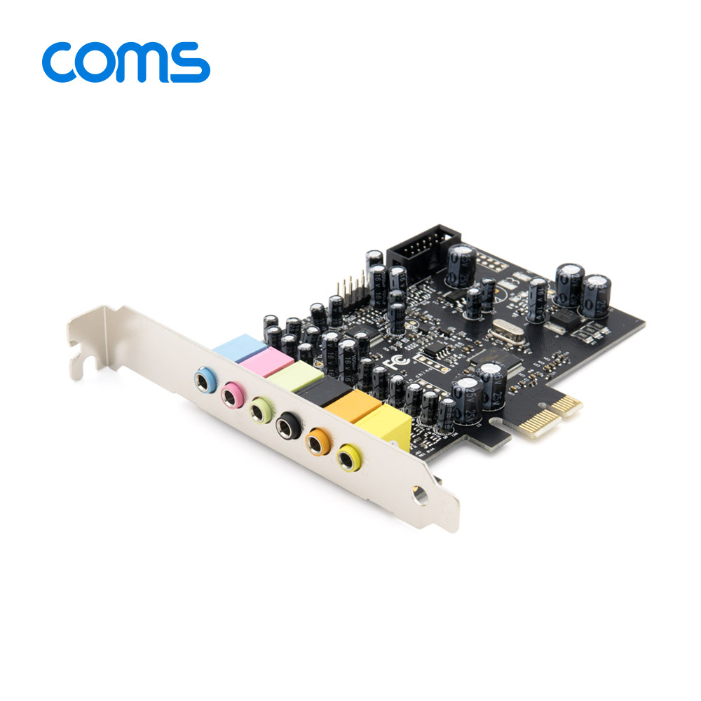 Coms PCI Express 사운드 카드 7.1CH / 스테레오 / CM8828 칩셋