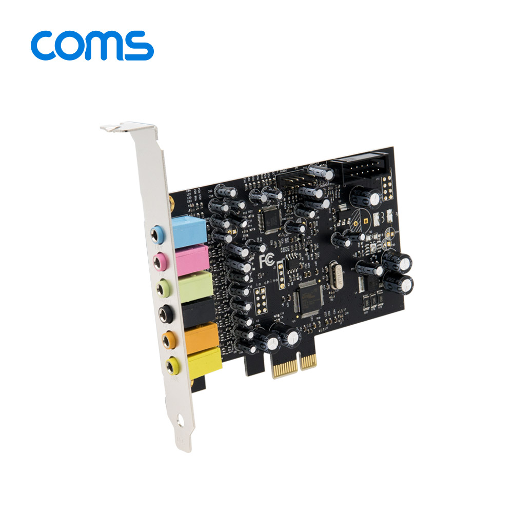 Coms PCI Express 사운드 카드 7.1CH / 스테레오 / CM8828 칩셋