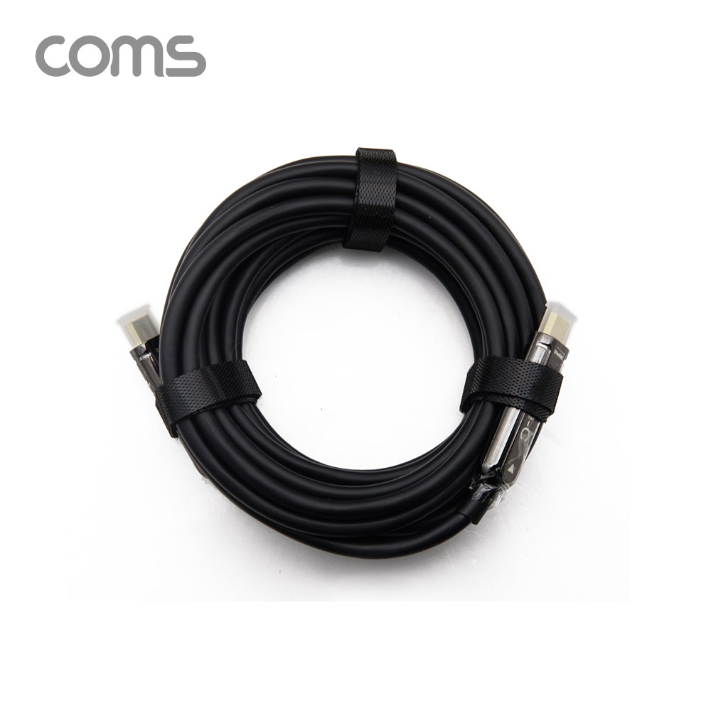 Coms USB 3.1 Type C 리피터 광 케이블 5M / C타입 to C타입 / 오디오 / 비디오 / AOC Cable