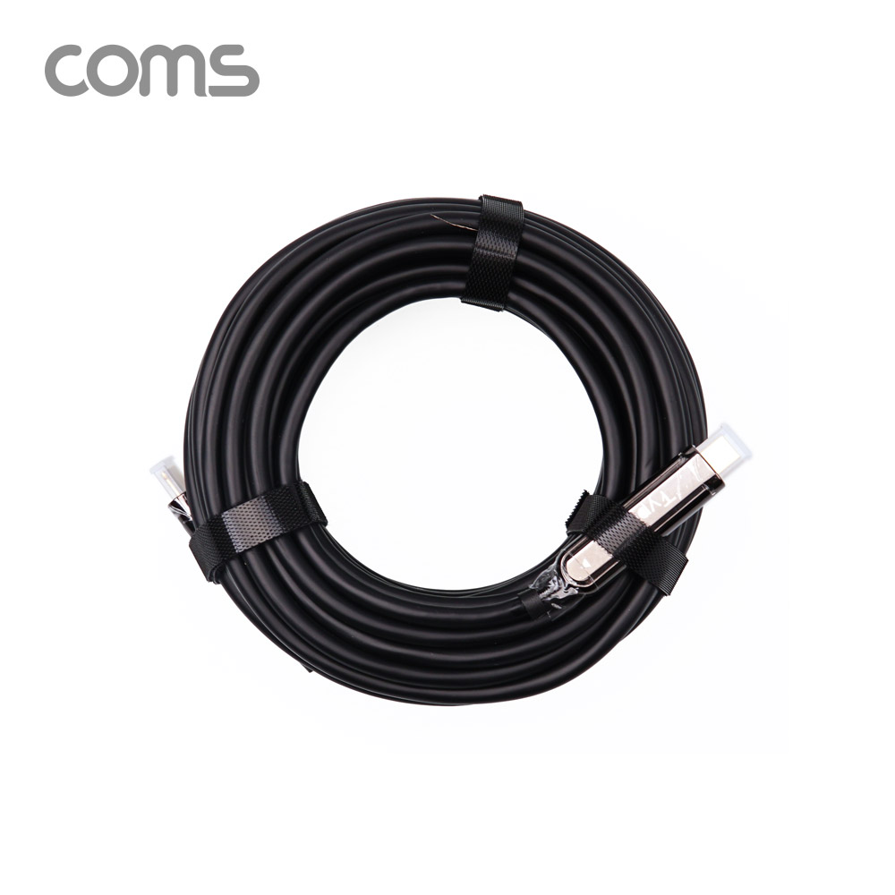 Coms USB 3.1 Type C 리피터 광 케이블 10M / C타입 to C타입 / 오디오 / 비디오 / AOC Cable