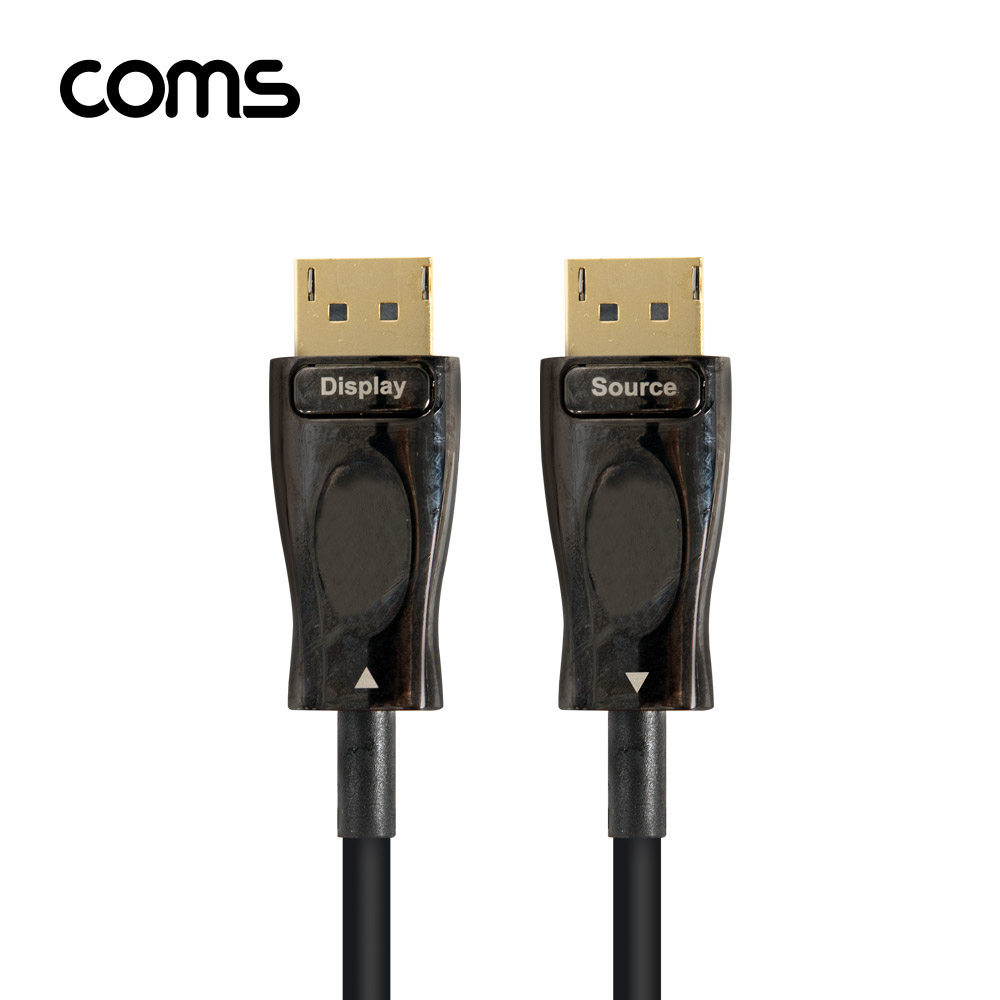 Coms 디스플레이포트(DisPlay Port) 광(AOC) 리피터 케이블 / DP / 8K@60Hz / 50M