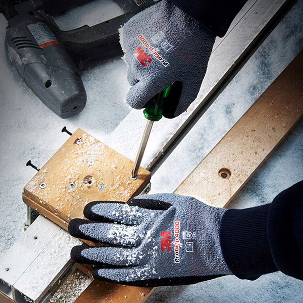 3M 프로그립 4000 / 방한장갑 / 라텍스 장갑 / 작업용 장갑