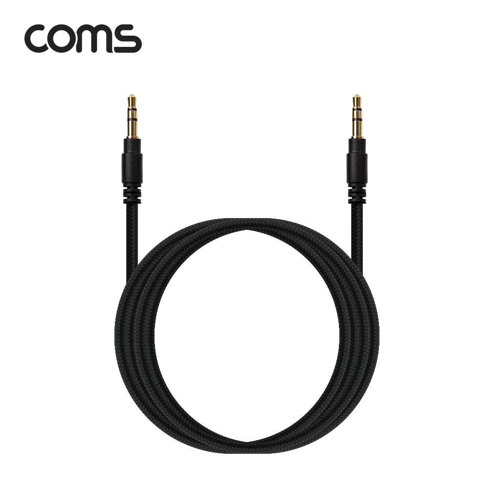 Coms 스테레오 케이블 3M / 100% 구리 / 고급 AUX / Stereo 3.5 MM / 3극