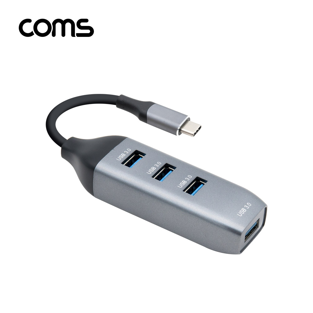 Coms USB 3.1 (Type C) 허브 / 컨버터 / OTG / USB 3.0 4포트