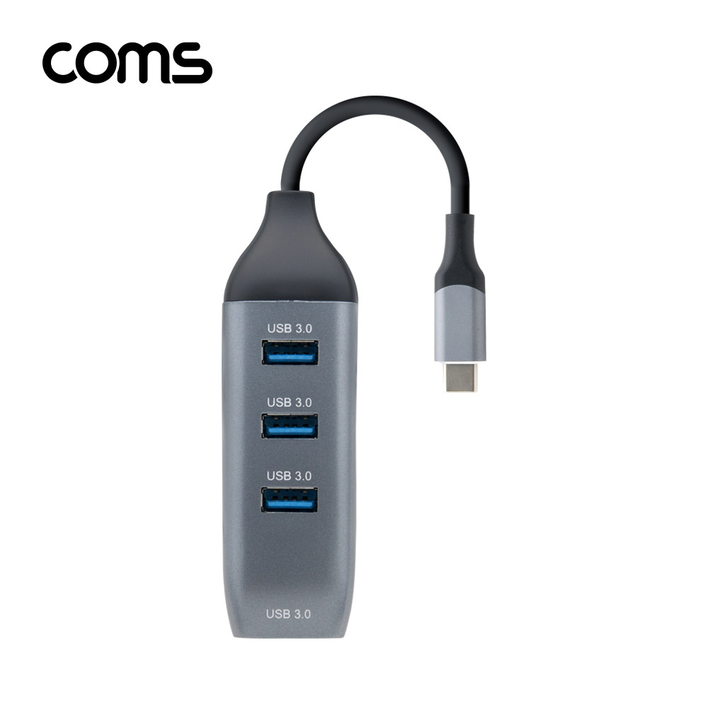 Coms USB 3.1 (Type C) 허브 / 컨버터 / OTG / USB 3.0 4포트