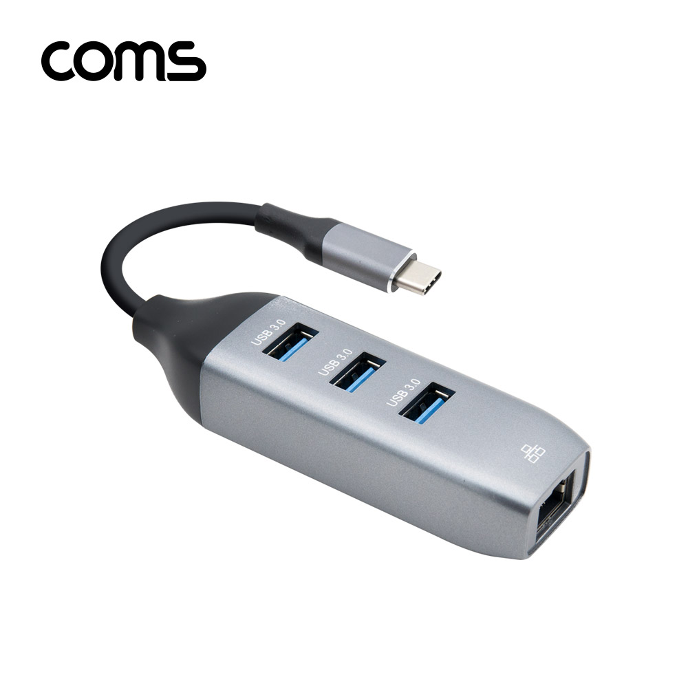  [FW239] Coms USB 3.1 (Type C) 허브 / 컨버터 / OTG / USB 3.0 3포트 / 기가비트 이더넷