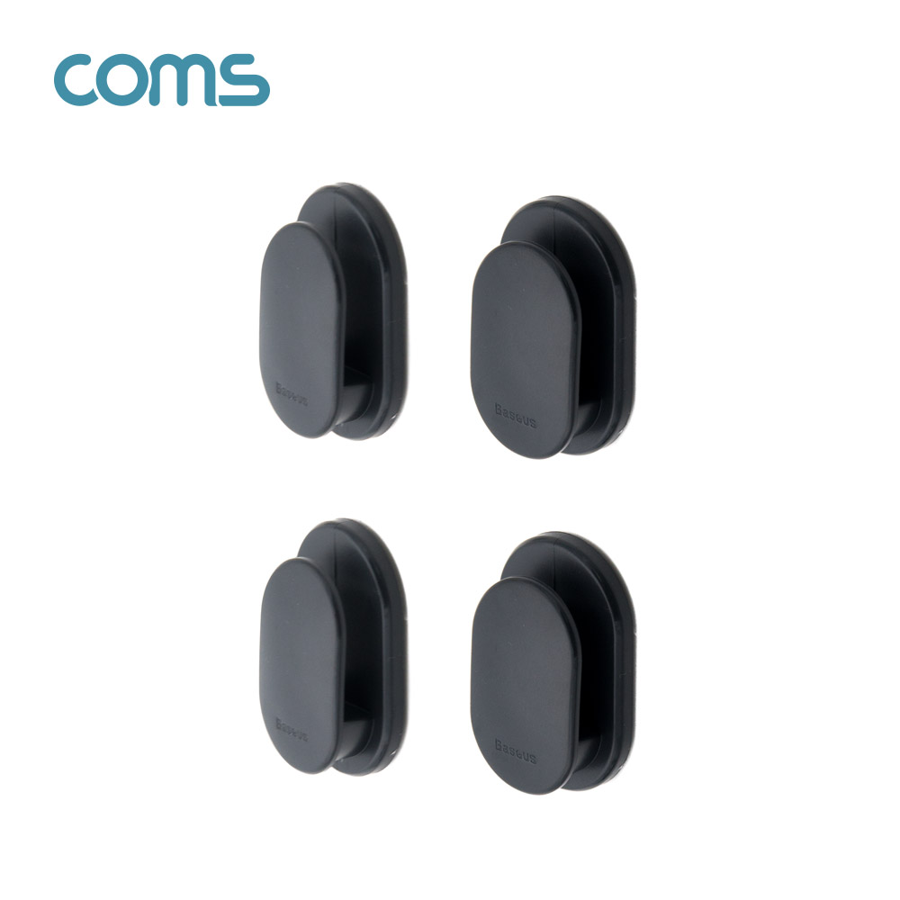 Coms 다용도 거치 홀더 / 차량용 / 벽면거치 4EA