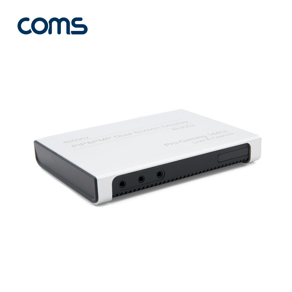 Coms USB 3.1(Type C) HDMI 캡쳐박스 / 캡쳐보드 / 최대 4K@60Hz / 듀얼 스크린 / PIP PMP 지원
