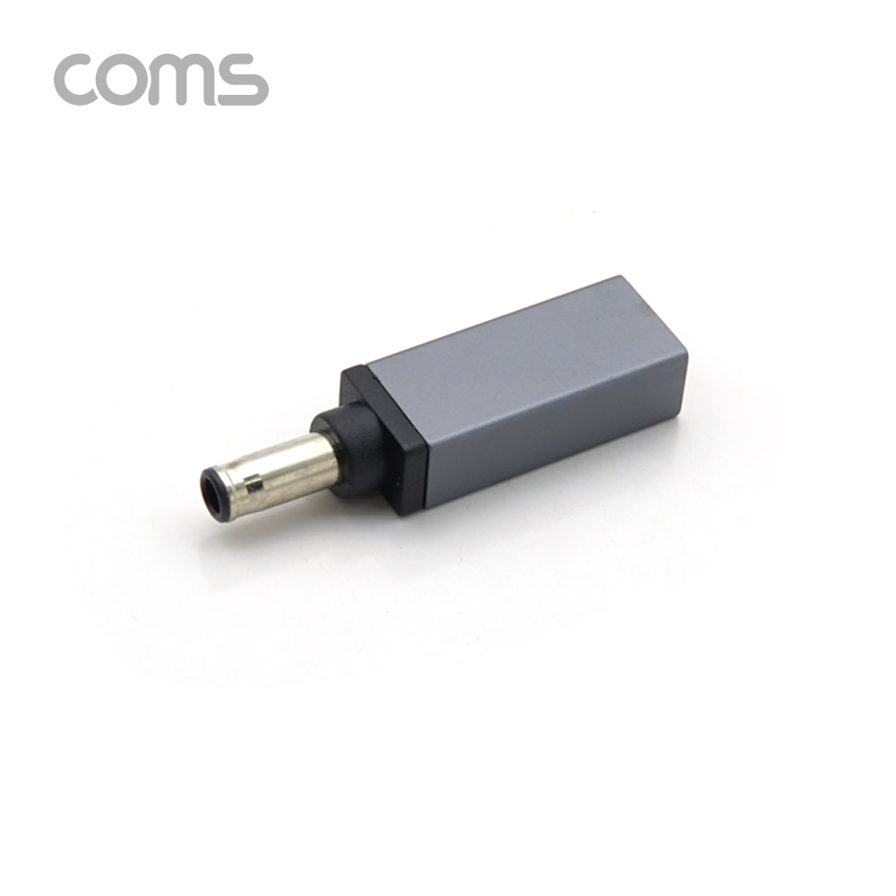 Coms USB 3.1 Type C 노트북 전원변환 젠더 C타입 PD to DC 5.5 2.1