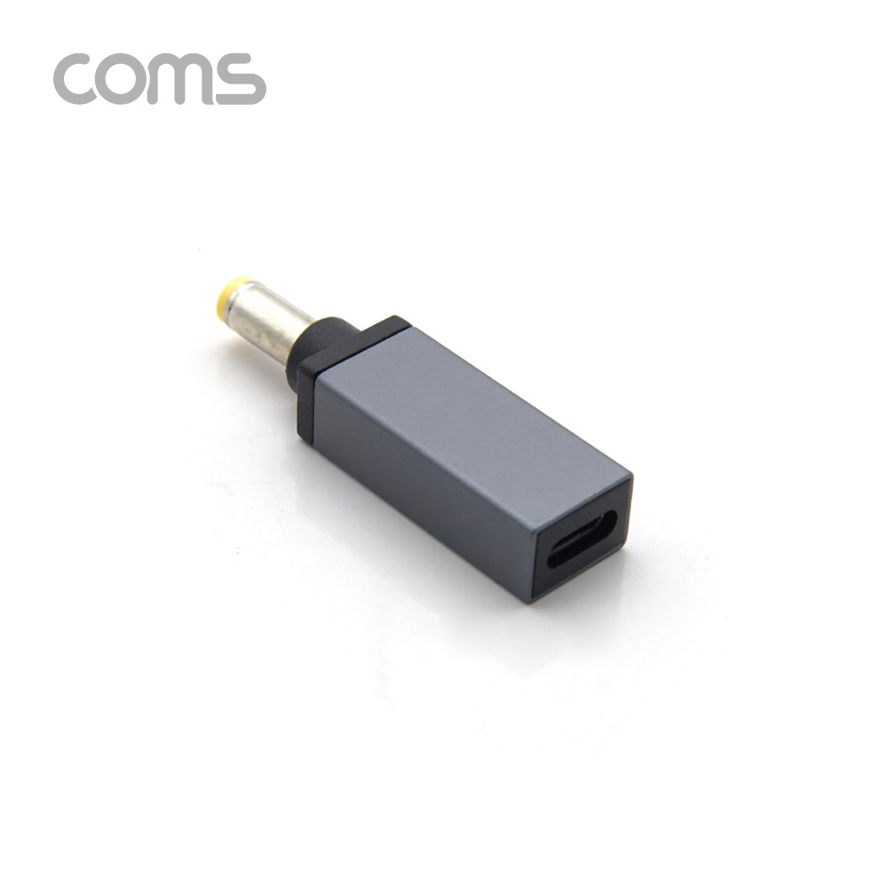 Coms USB 3.1 Type C 노트북 전원변환 젠더 C타입 PD to DC 5.5 1.7