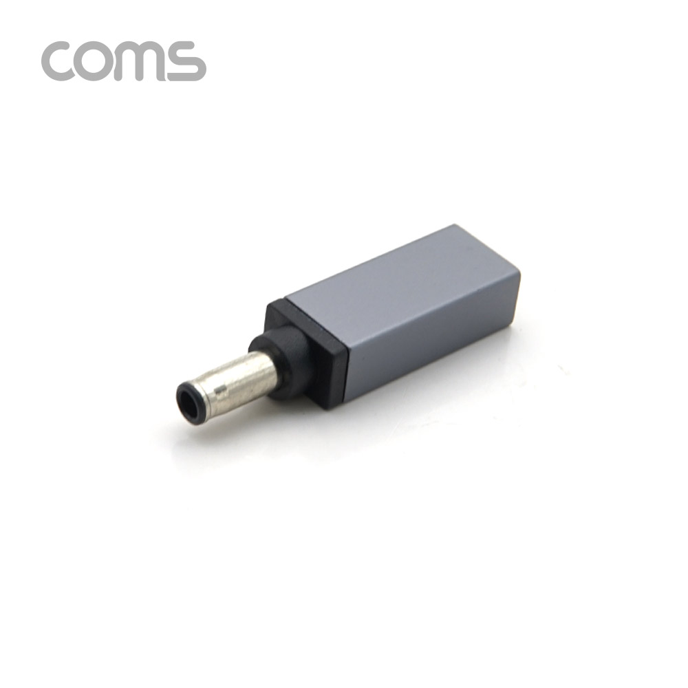 Coms USB 3.1 Type C 노트북 전원변환 젠더 C타입 PD to DC 5.5 1.0