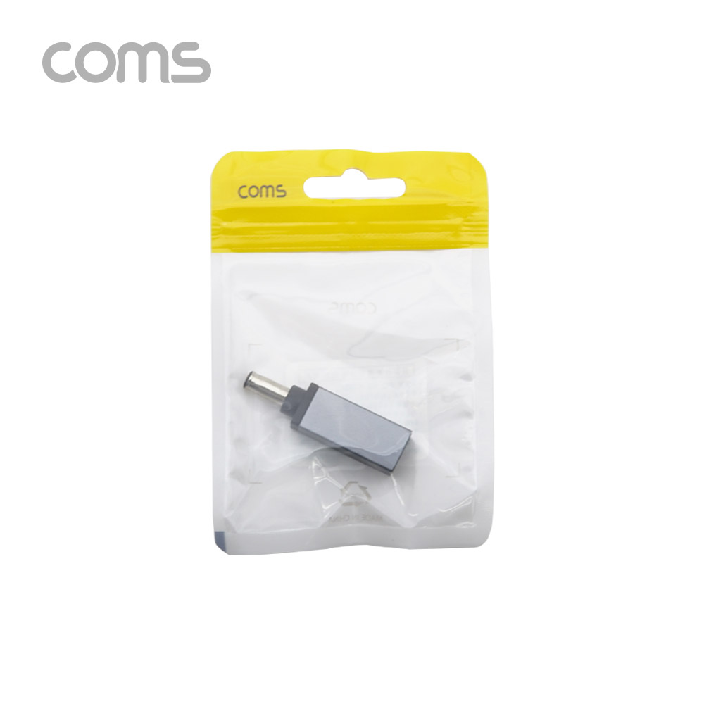 Coms USB 3.1 Type C 노트북 전원변환 젠더 C타입 PD to DC 5.5 1.0