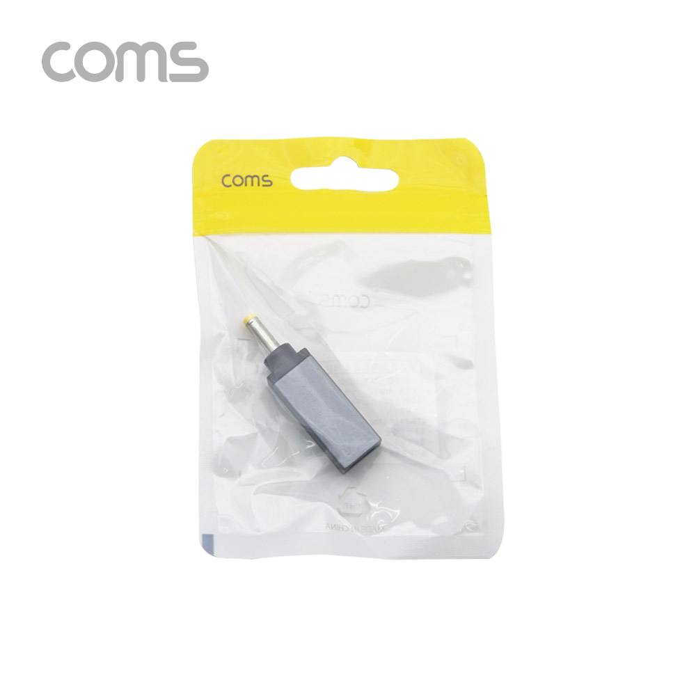 Coms USB 3.1 Type C 노트북 전원변환 젠더 C타입 PD to DC 4.0 1.7