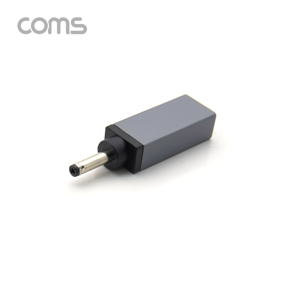 Coms USB 3.1 Type C 노트북 전원변환 젠더 C타입 PD to DC 3.5 1.35
