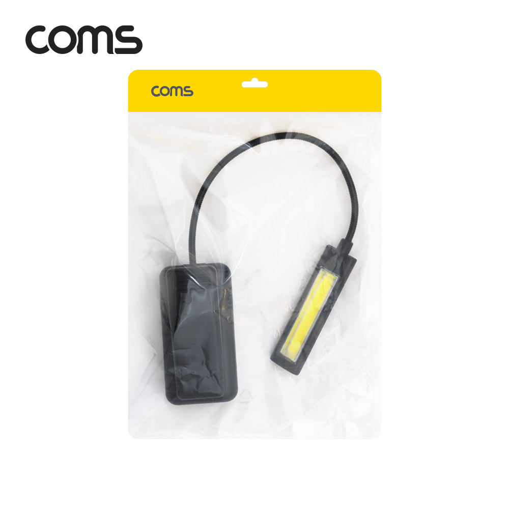 Coms 클립/집게 LED 램프 / 후레쉬(손전등), 랜턴, 휴대용(독서등, 학습용, 탁상용 조명) / 플렉시블(Flexible, 자바라)