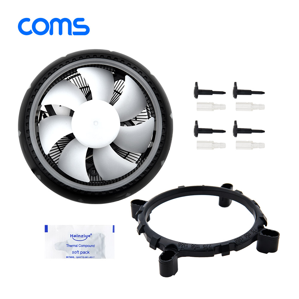 Coms CPU 쿨러 / 100mm / RGB LED