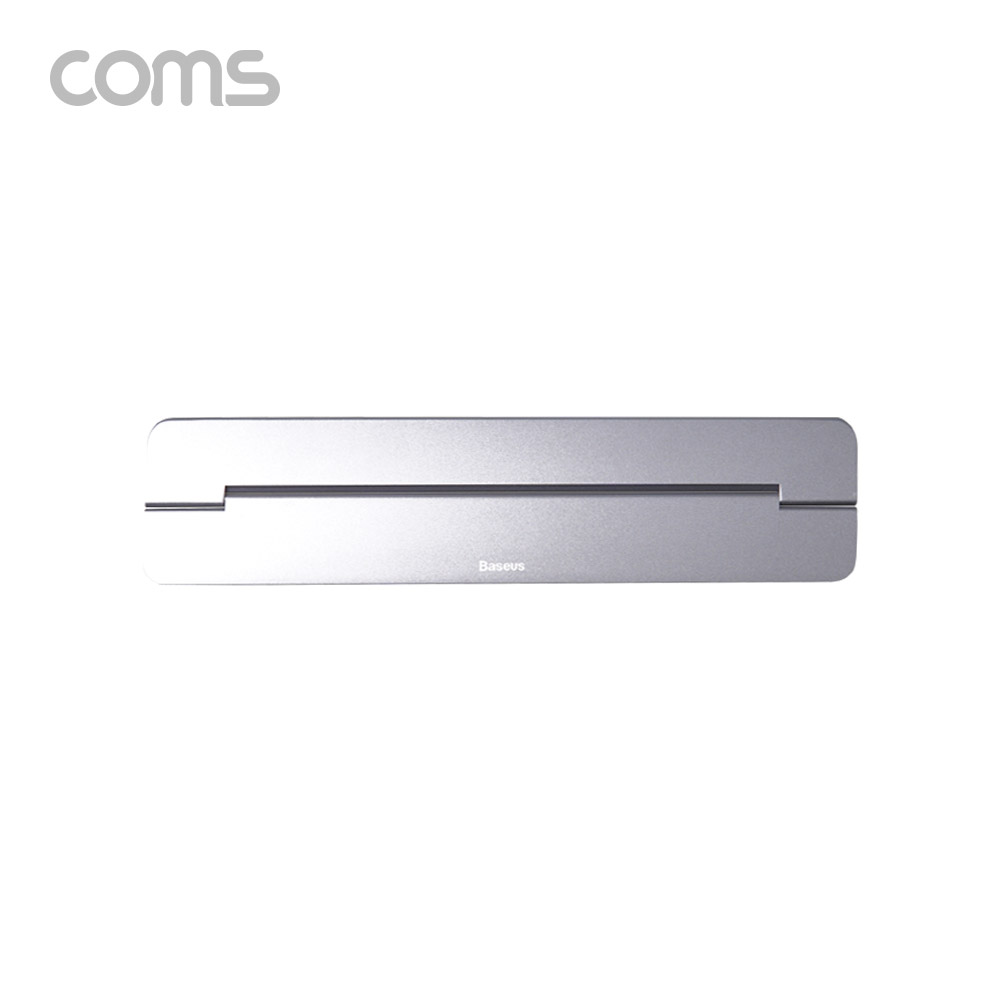 Coms 알루미늄 노트북 스탠드 / 노트북 거치대 / 노트북 홀더 / 접이식 / 부착형 거치대