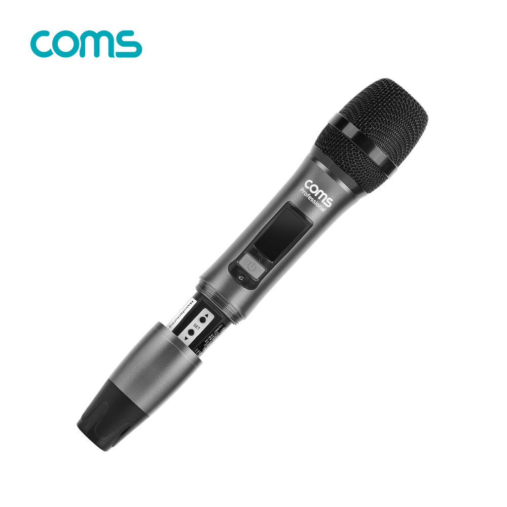 Coms UHF 무선마이크 (채널 A) / CR400P, CR400PB 전용 / 주파수 조절 가능 상품명2 :