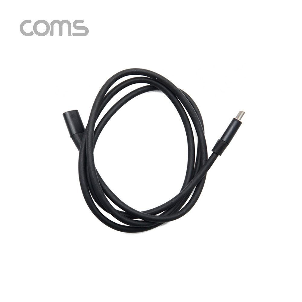 [IF631] Coms USB 3.1(Type C) 케이블(M/F) / 연장 / 1m / Black