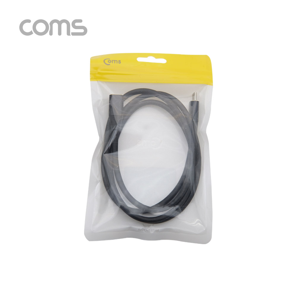 [IF631] Coms USB 3.1(Type C) 케이블(M/F) / 연장 / 1m / Black